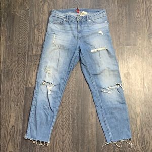H&M Divided Boyfriend Distressed Jeans